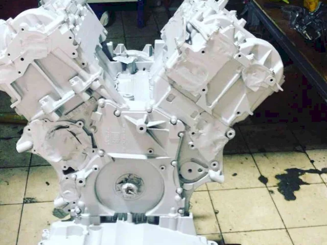 Двигатель без навесного для Mercedes-Benz GL class X164 2006-2012 на фотографиях