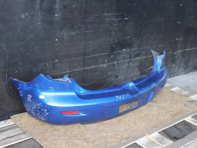 Бампер задний для Mazda 3 BK Хэтчбек 2003-2009 на фотографиях