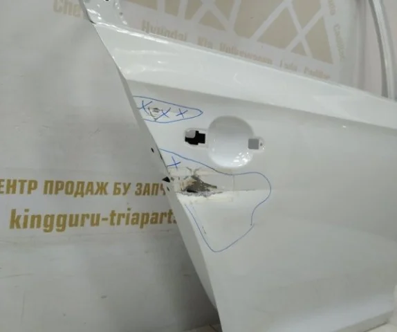 Дверь (в сборе) задняя правая для Skoda Rapid II 2020+ на фотографиях