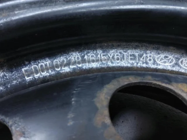 Диск колесный стальной для Kia Rio 3 на фотографиях