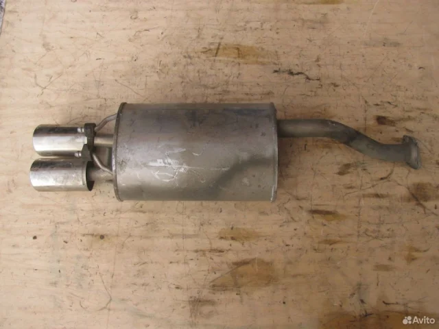 Задняя часть глушителя для Honda Civic FA 2005-2010 седан на фотографиях