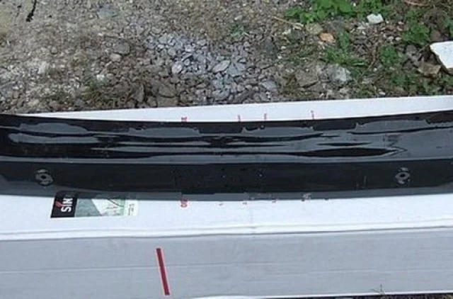 Усилитель переднего бампера для Honda Civic FA 2005-2010 седан на фотографиях