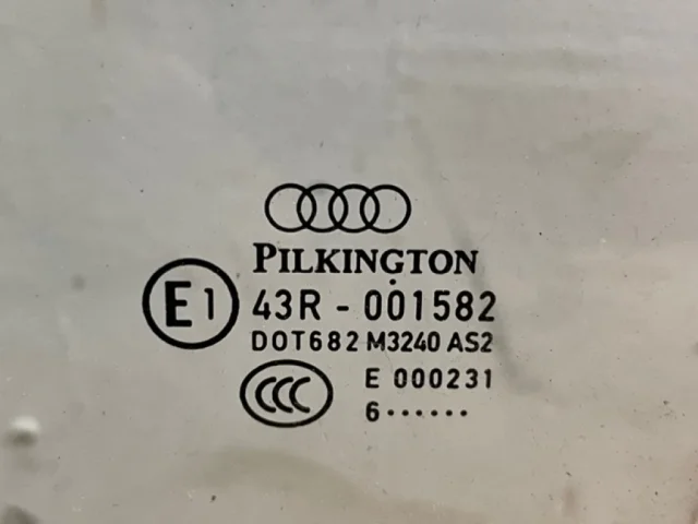 Стекло двери переднее левое для Audi Q7 4L 2005-2015 на фотографиях