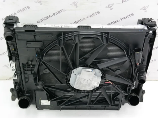 Вентилятор радиатора охлаждения ДВС для BMW X3 F25 2010-2017 на фотографиях