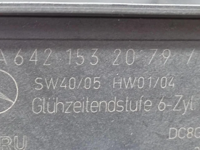 Реле свечей накала для Mercedes-Benz GL class X164 2006-2012 на фотографиях