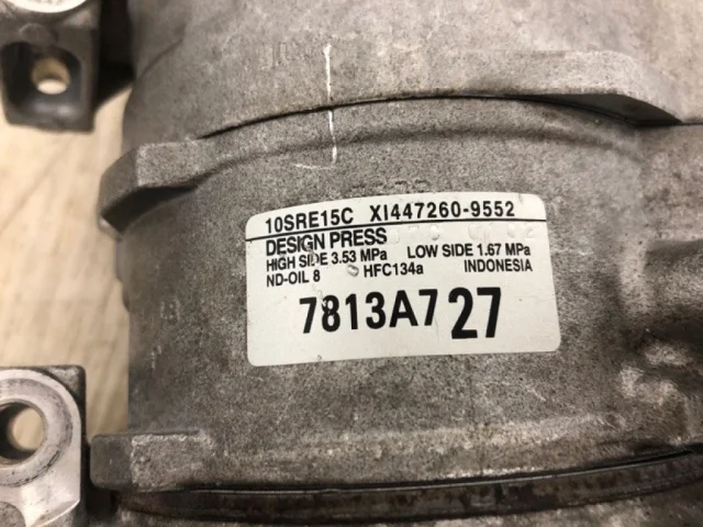 Компрессор кондиционера для Mitsubishi Pajero Sport KH0 2008-2013 на фотографиях