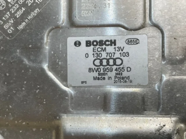 Кассета радиаторов для Audi Q7 4M 2015+ на фотографиях