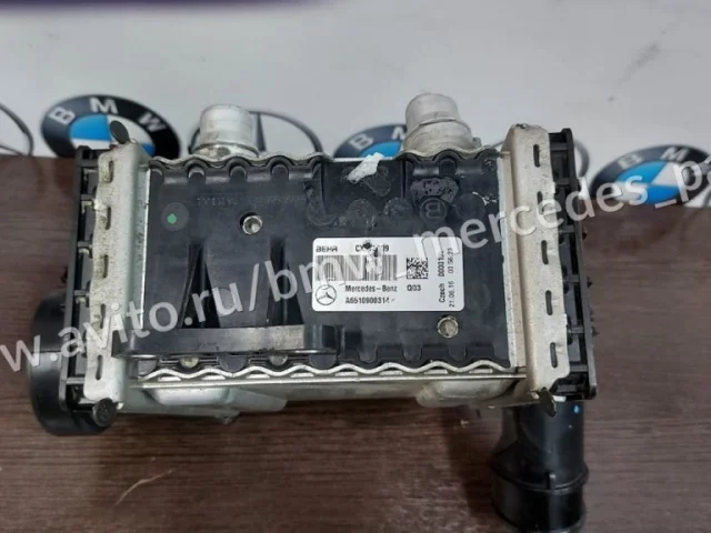 Интеркулер для Mercedes-Benz C class W205 2014-2020 на фотографиях