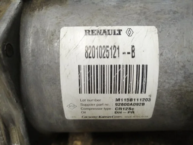 Компрессор кондиционера для Renault Logan 2018+ (L8 rest.) на фотографиях