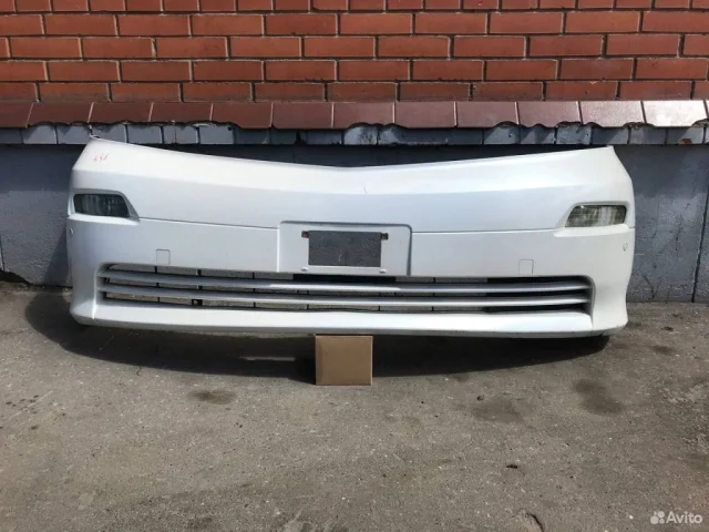 Бампер для Toyota Alphard H10 2002-2008 на фотографиях