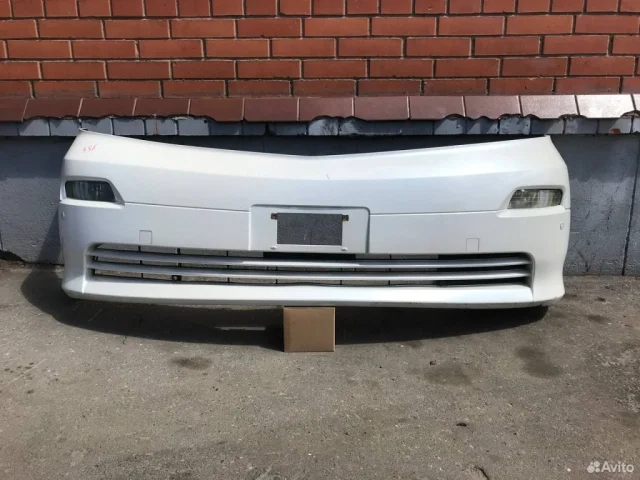 Бампер для Toyota Alphard H10 2002-2008 на фотографиях
