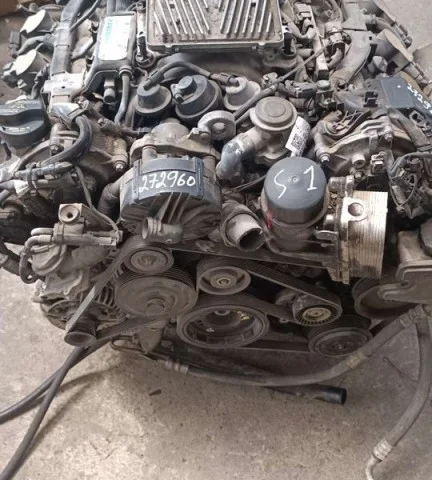 Двигатель без навесного для Mercedes-Benz CLC class CL203 (2008-2012) на фотографиях