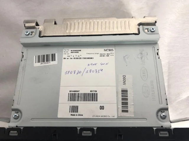 Магнитола для Kia Rio 4 на фотографиях