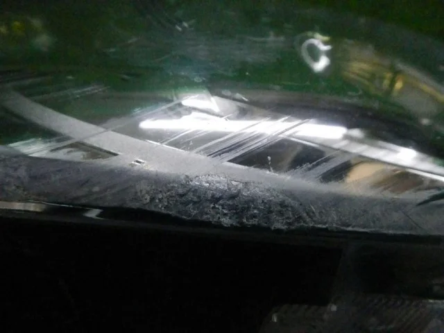 Фара ксенон левая для Hyundai ix35 1 Rest 2013-2016 на фотографиях