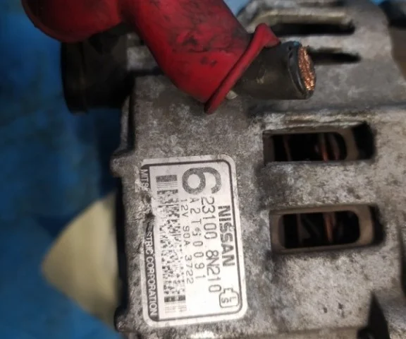 Генератор для Nissan Primera P12 Седан 2002-2008 на фотографиях