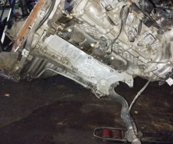 Двигатель без навесного для Mercedes-Benz CLK class A209 2002-2011 на фотографиях