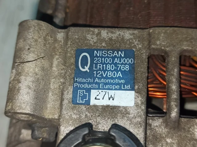 Генератор для Nissan Primera P12 Седан 2002-2008 на фотографиях