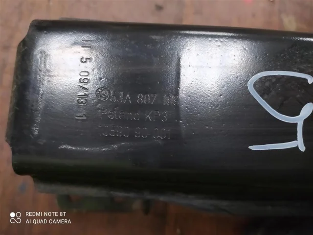 Усилитель переднего бампера для Skoda Rapid I NH3 2012-2017 на фотографиях