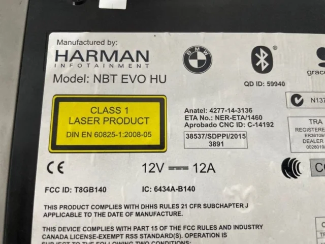 Головное мультимедийное устройство для BMW 5er G30 2016-2023 на фотографиях