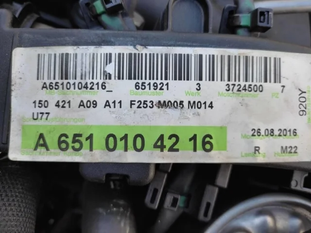 Продажа двигателя 651.921