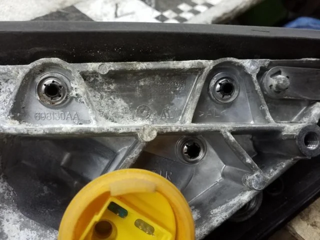 Зеркало боковое правое для BMW X6 Ф16 F16 2014-2019 на фотографиях