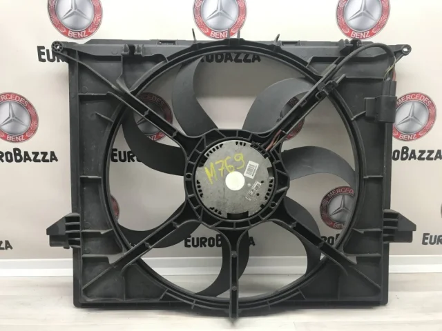 Вентилятор радиатора охлаждения ДВС для Mercedes-Benz M class W164 2005-2011 на фотографиях