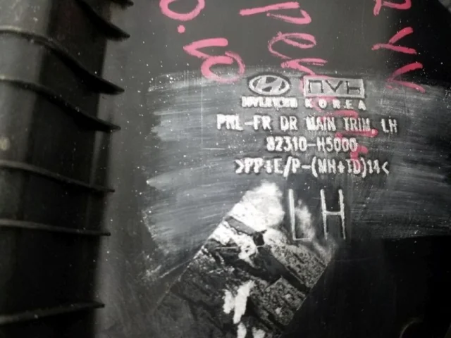 Обшивка двери передняя левая для Hyundai Solaris 2 (2017-2022) на фотографиях