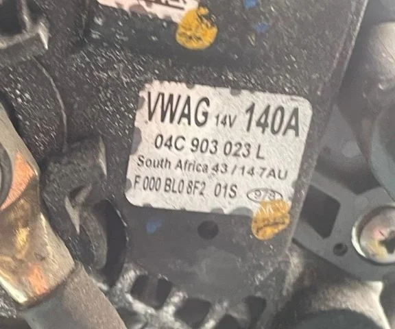 Генератор для Volkswagen Golf VII (5G) 2012-2017 на фотографиях