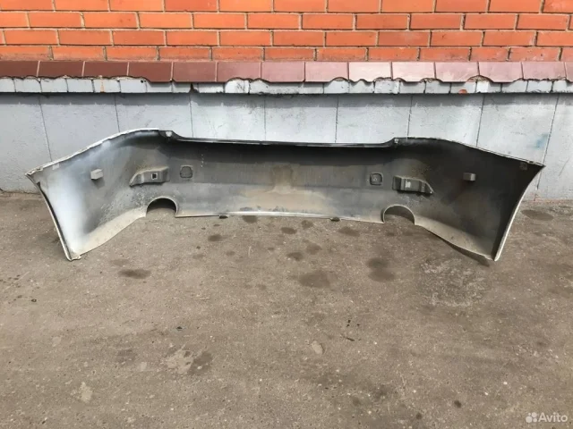 Бампер задний для Nissan Tiida SC11 Седан 2007-2014 на фотографиях