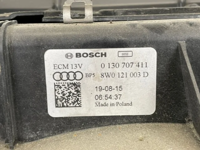 Кассета радиаторов для Audi Q7 4M 2015+ на фотографиях