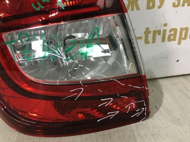 Фонарь левый для Skoda Rapid I rest NH3 2017-2020 на фотографиях