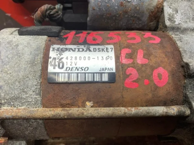 Стартер для Honda Accord 7 2002-2008 на фотографиях