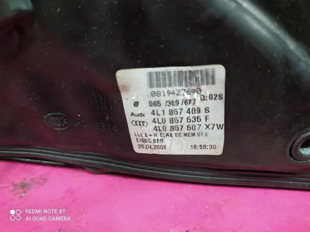 Зеркало боковое левое для Audi Q7 4L 2005-2015 на фотографиях