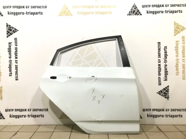 Дверь задняя правая для Hyundai Solaris 1 рестайлинг 2014-2017 на фотографиях