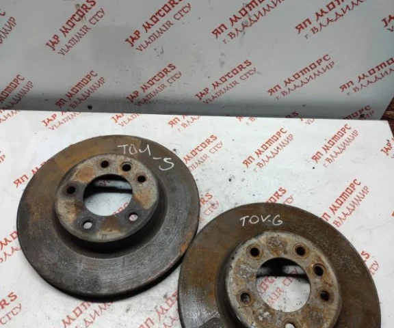 Диски тормозные передние (комплект) для Volkswagen Touareg I (7L) 2002-2010 на фотографиях