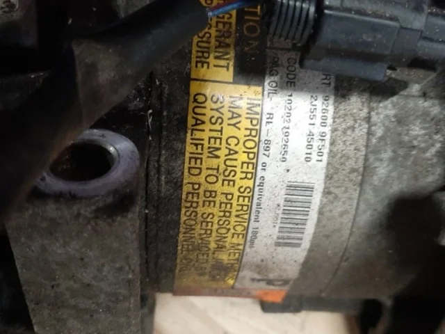 Компрессор кондиционера для Nissan Primera P11 Седан 1996-2001 на фотографиях