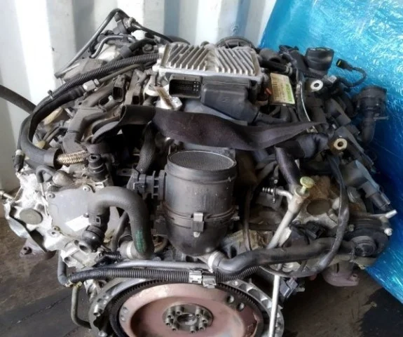 Двигатель без навесного для Mercedes-Benz CLK class C209 2002-2011 на фотографиях