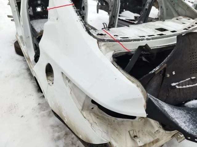 Четверть кузова задняя левая для Hyundai Solaris 1 RB (2011-2013) на фотографиях