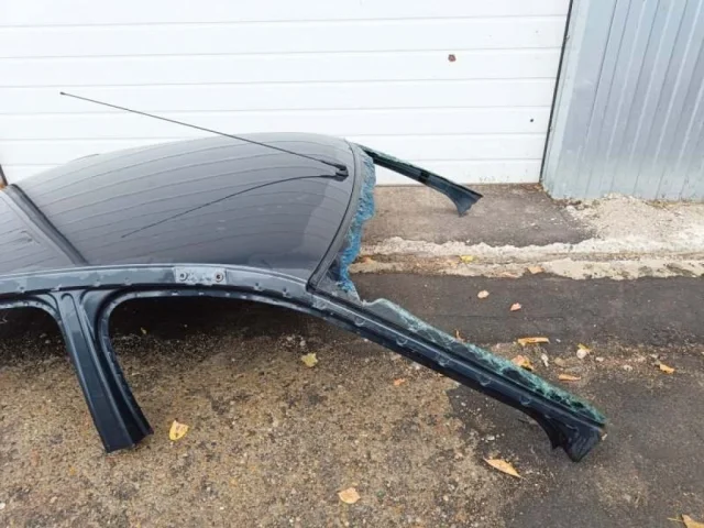 Крыша для Renault Logan 2005-2015 (LS) на фотографиях