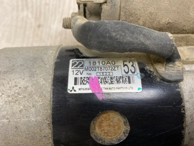 Стартер для Mitsubishi Pajero Sport K90 1997-2009 на фотографиях