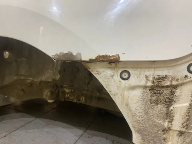 Заднее левое крыло для Skoda Rapid I rest NH3 2017-2020 на фотографиях