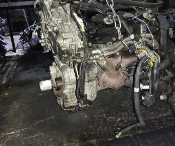 Двигатель без навесного для Nissan Pathfinder R52 2013-2017 на фотографиях