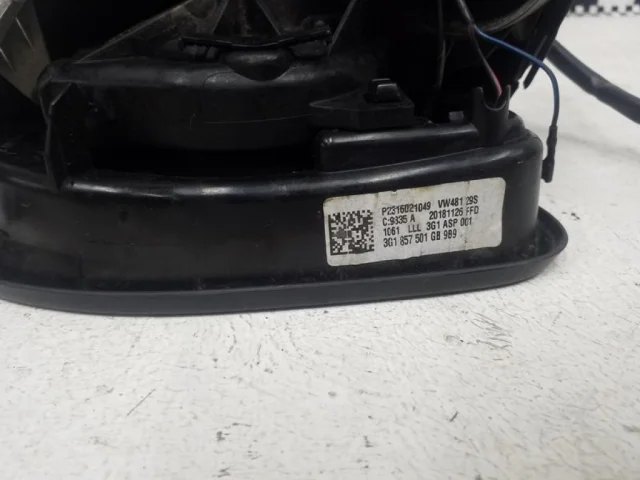 Зеркало боковое левое для Volkswagen Passat (B8) Variant 2014-2019 на фотографиях