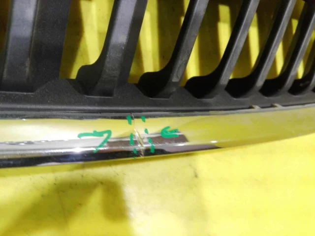 Решетка переднего бампера для Skoda Rapid I NH3 2012-2017 на фотографиях