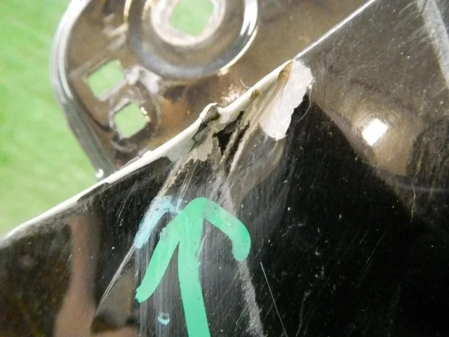 Крыло левое для Volkswagen Touareg I (7L) 2002-2010 на фотографиях