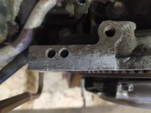 Двигатель без навесного для Subaru Legacy BM/B14 2009-2013 на фотографиях