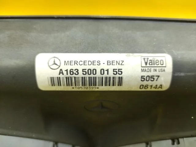 Вентилятор радиатора охлаждения ДВС для Mercedes-Benz M class W163 1998-2005 на фотографиях