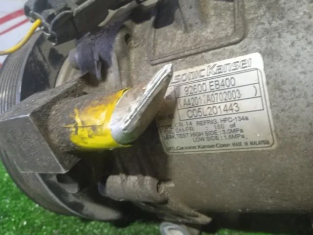 Компрессор кондиционера для Nissan Navara D40 rest 2010-2015 на фотографиях