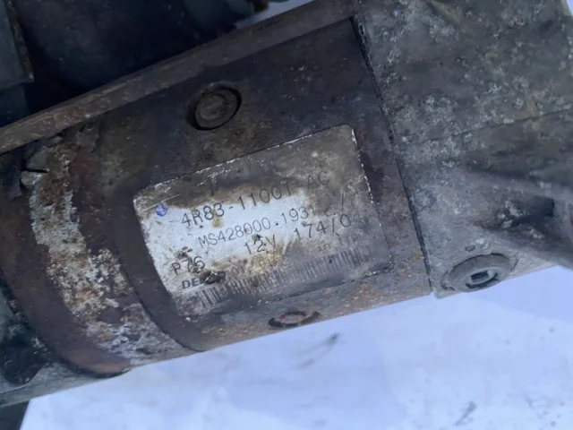 Стартер для Jaguar XF X250 2008-2016 на фотографиях