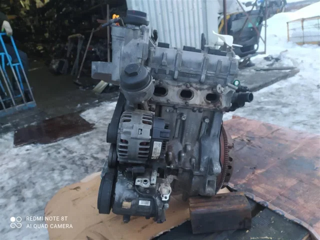 Двигатель без навесного для Volkswagen Polo IV (9N3) 2005-2009 на фотографиях